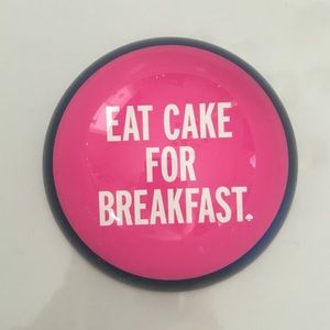 Eat Cake For Breakfast Kate Spade Paper Weight
